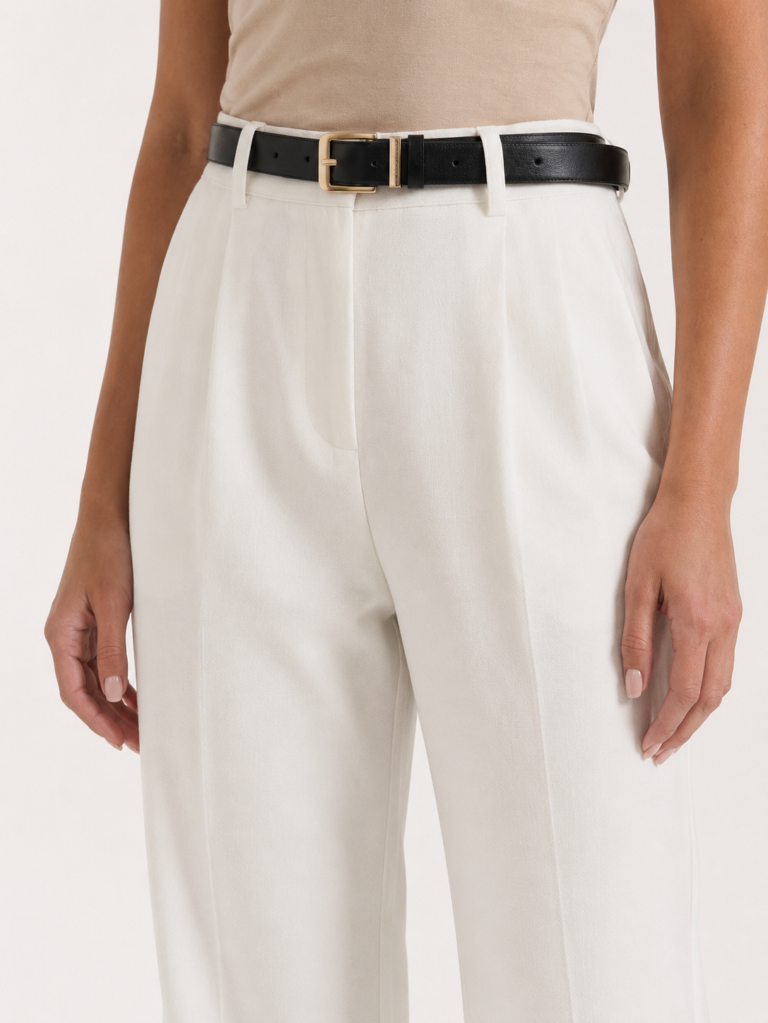 High Waist Wide Leg Trousers for Women | Casual Formal