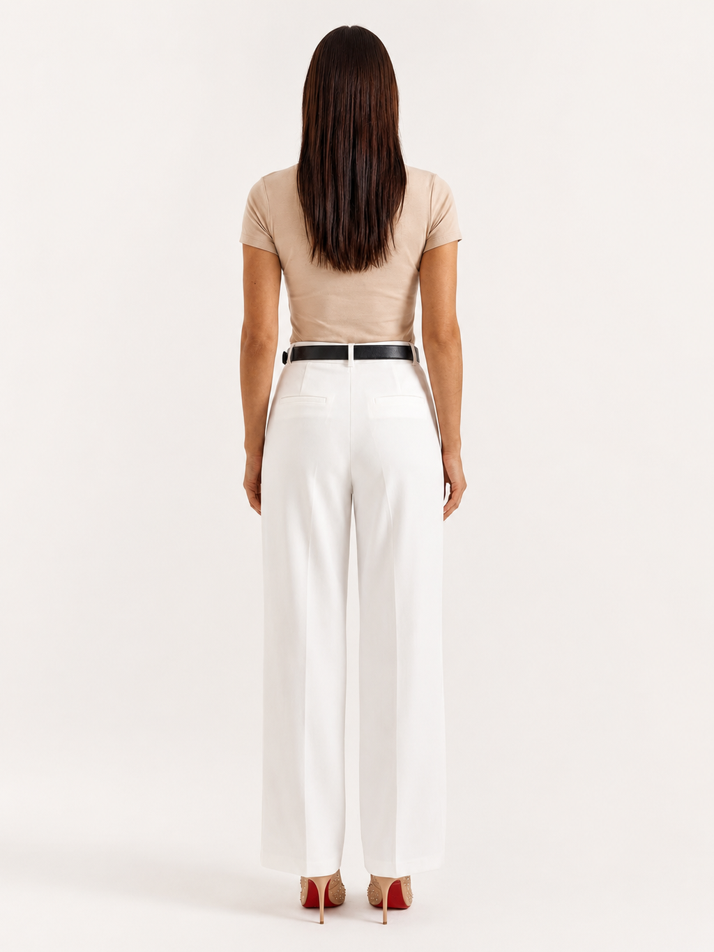 High Waist Wide Leg Trousers for Women | Casual Formal