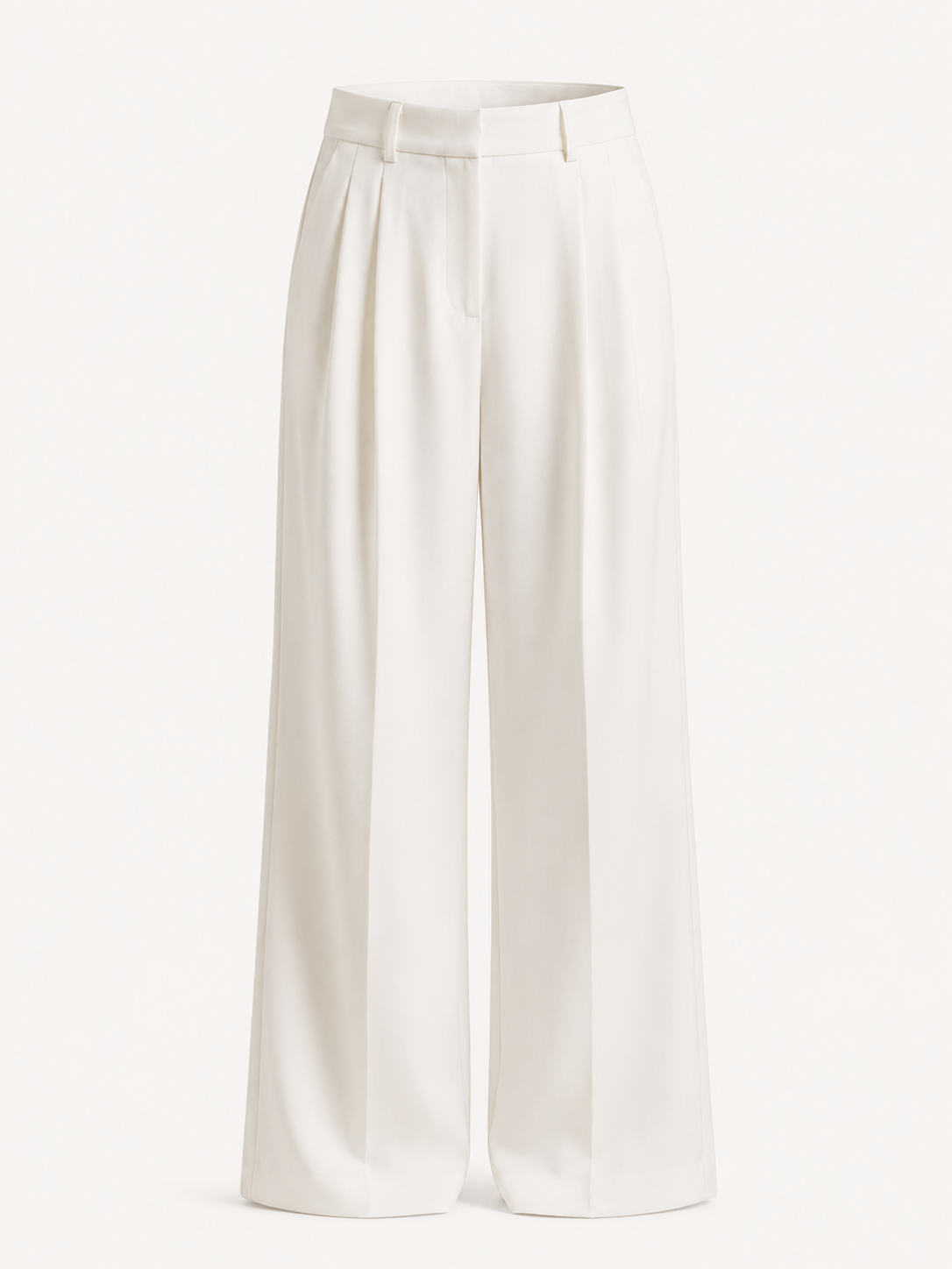 High Waist Wide Leg Trousers for Women | Casual Formal
