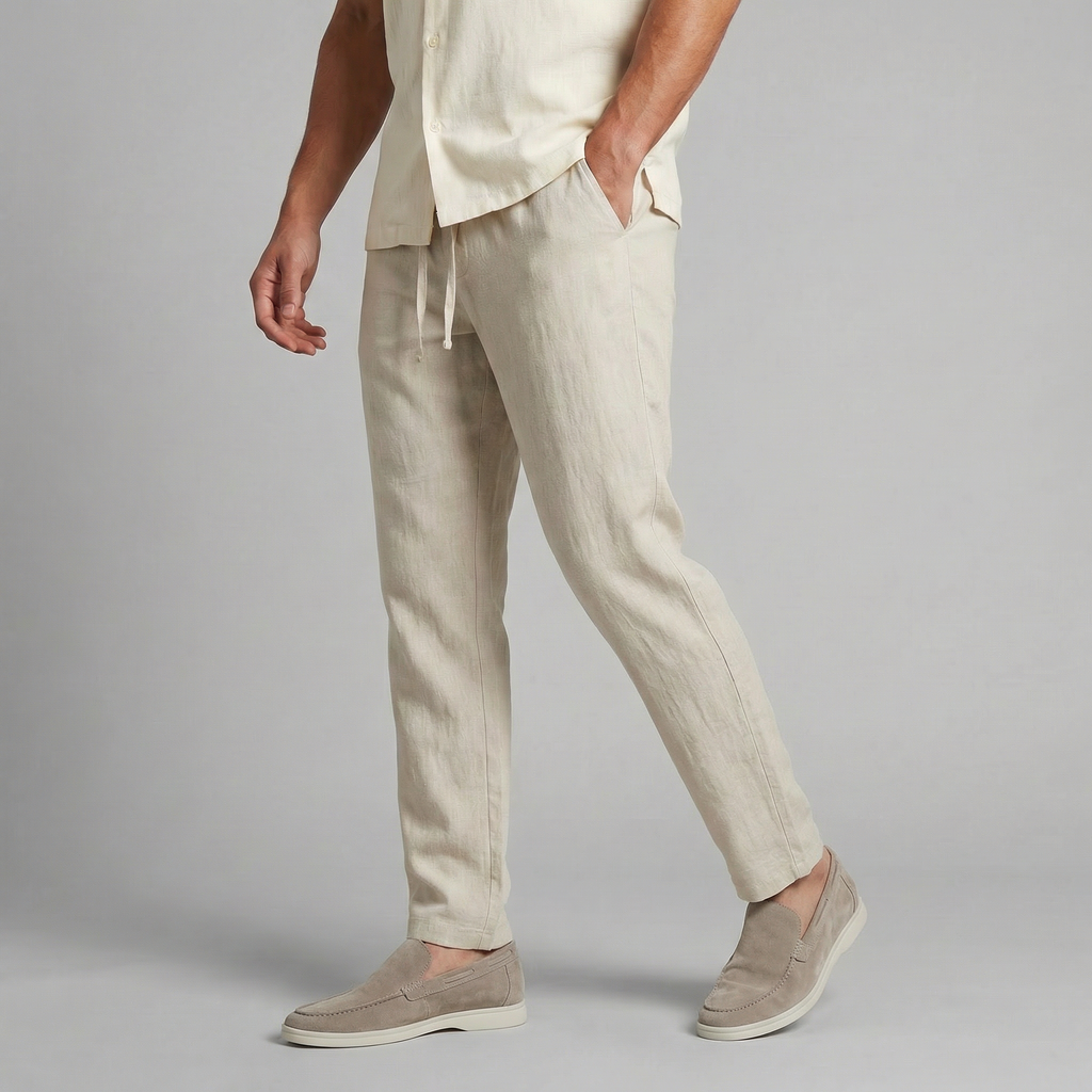 Men's Wide Leg Summer Trousers for Men