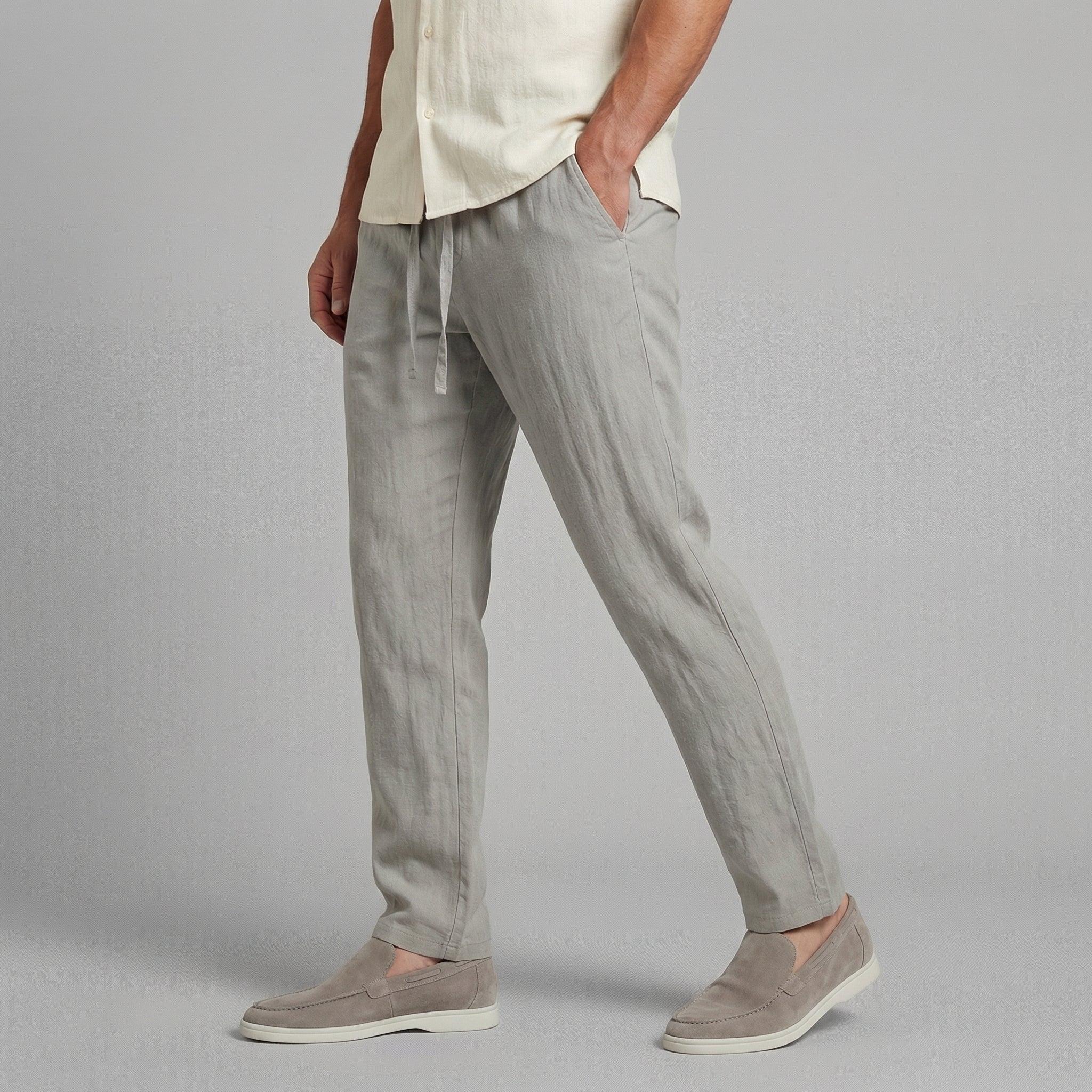 Men's Wide Leg Summer Trousers for Men