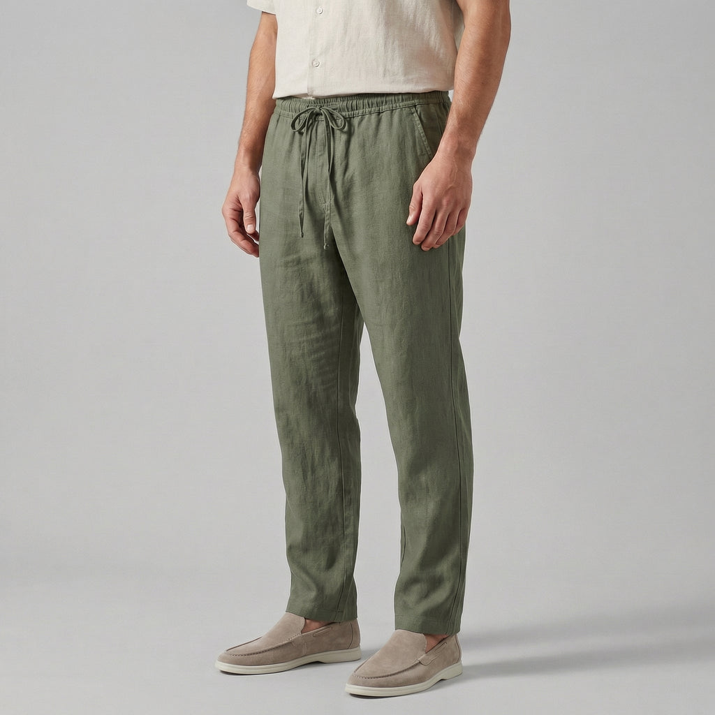 Men's Wide Leg Summer Trousers for Men