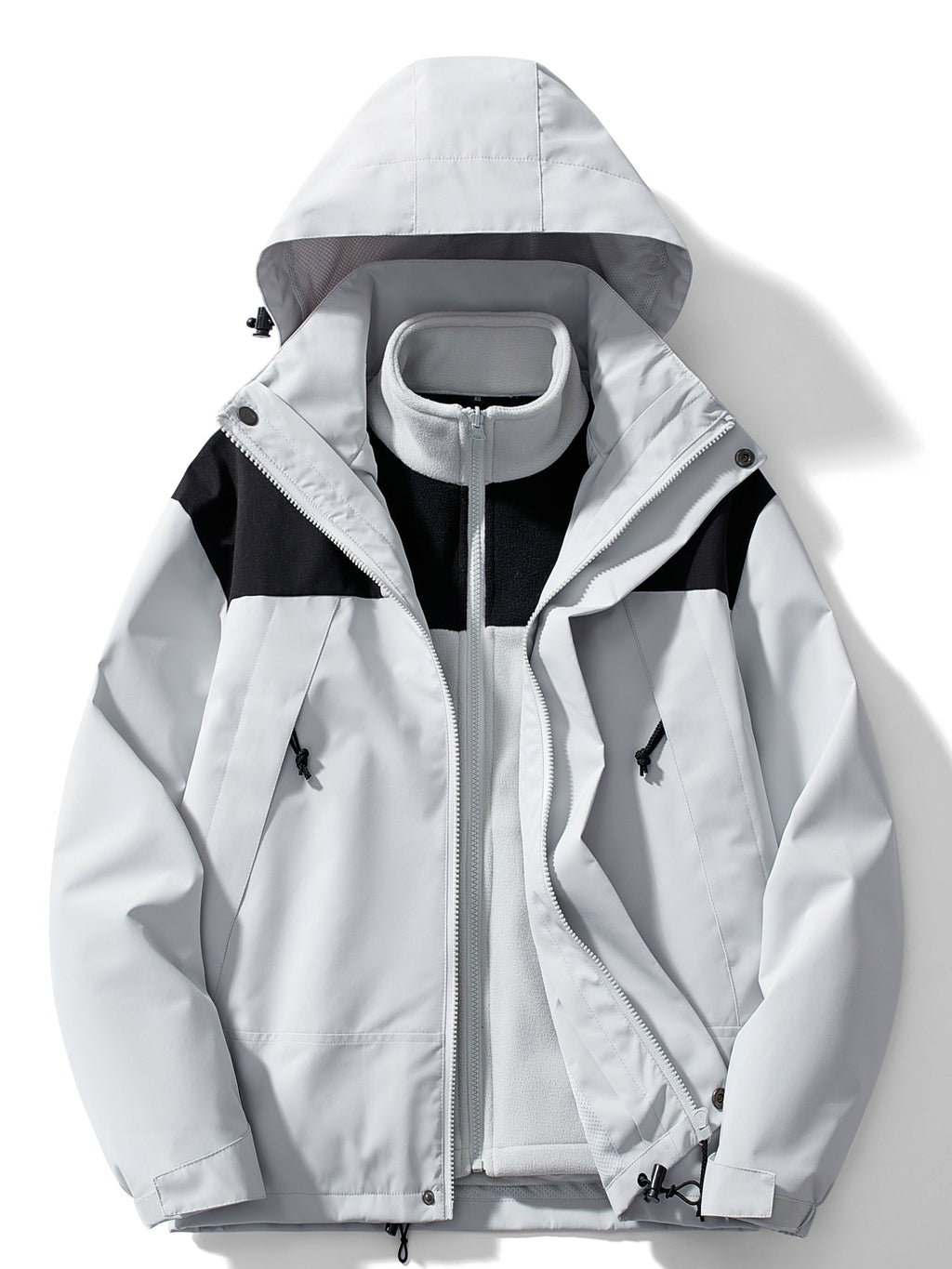 Men's Winter Outdoor Jacket with Hood | 3in1