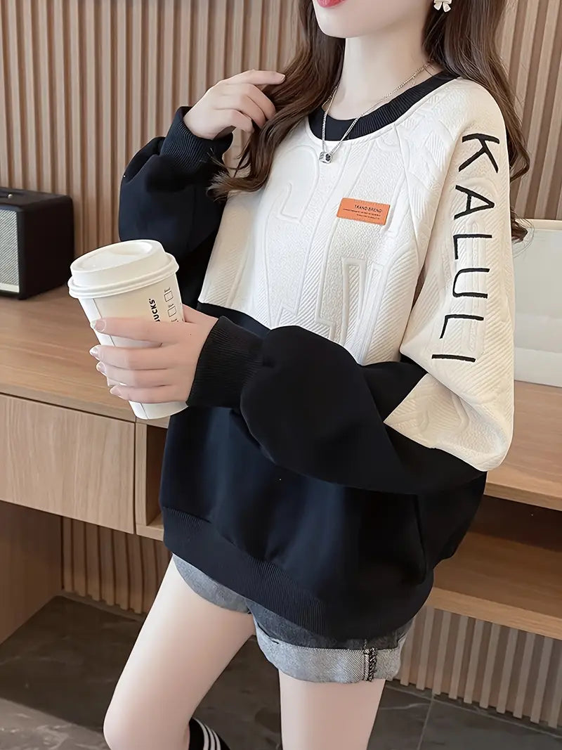Evelien™ Fashionable Colorblock Sweater for Women