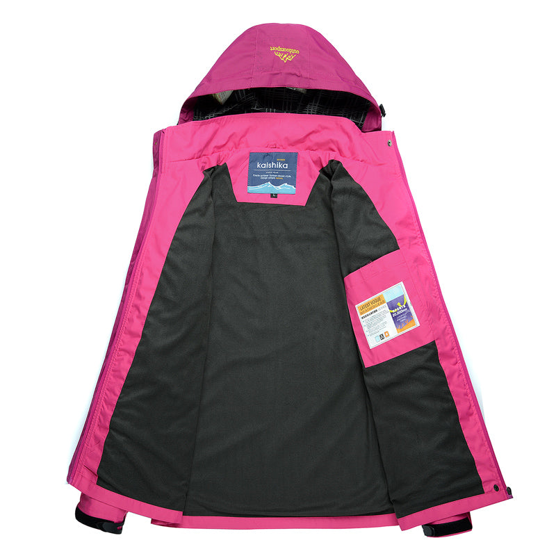 Waterproof Windproof Rain Jacket for Women | All Season Outerwear
