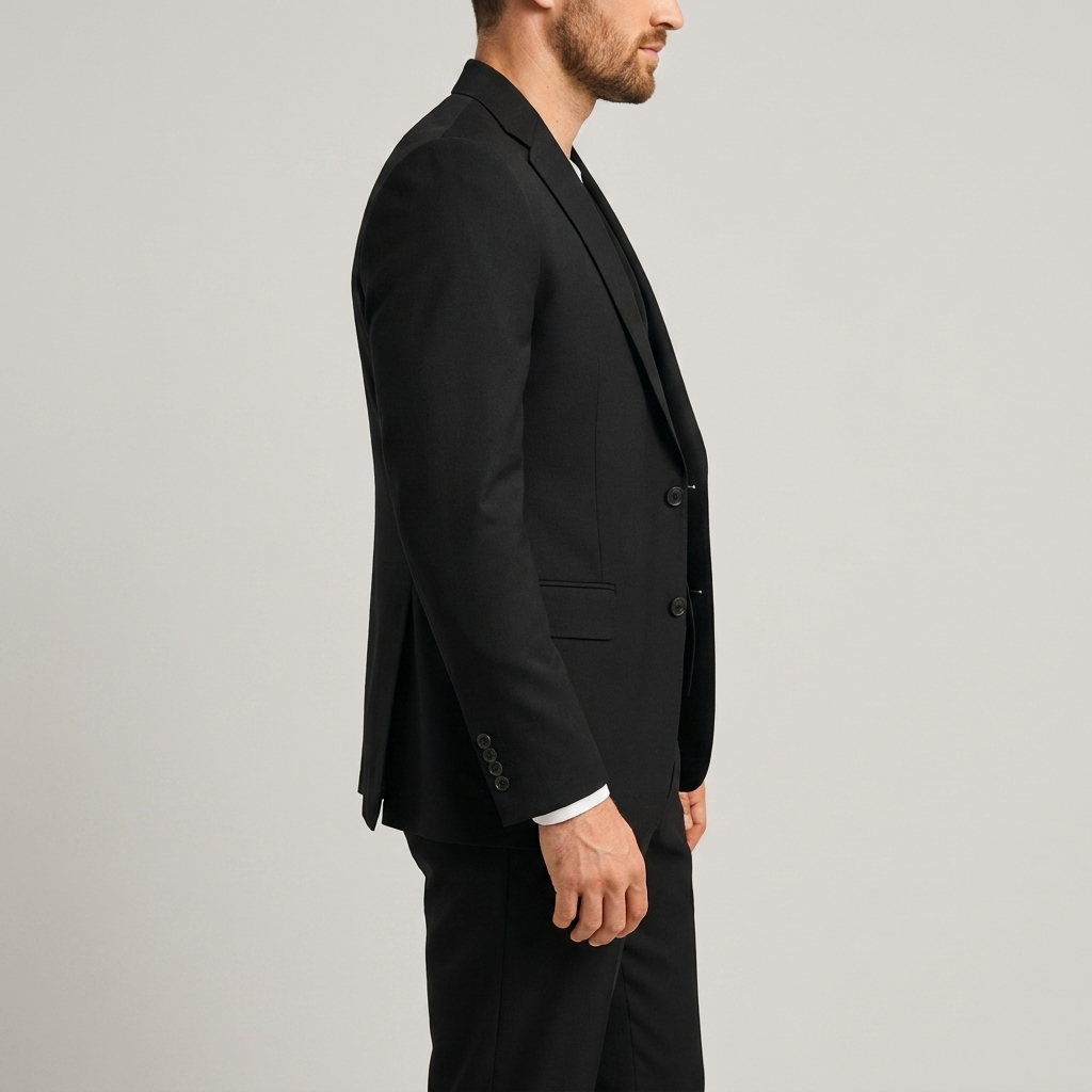 Three-Piece Tailored Blazer Waistcoat Pants Suit for Men | Formal Occasion
