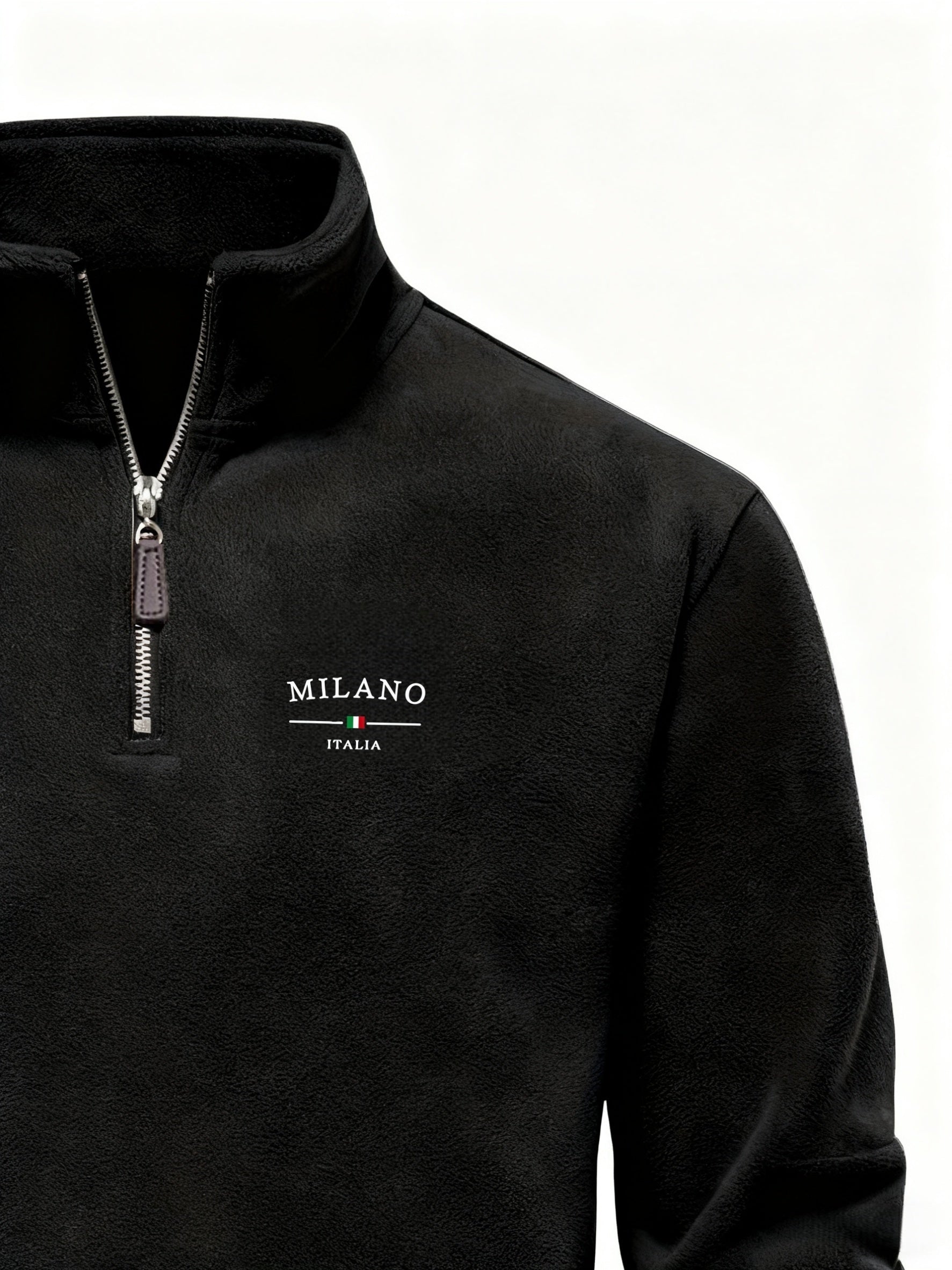 Men's Half Zip Sweater Casual Warm Modern