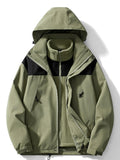 Men's Winter Outdoor Jacket with Hood | 3in1