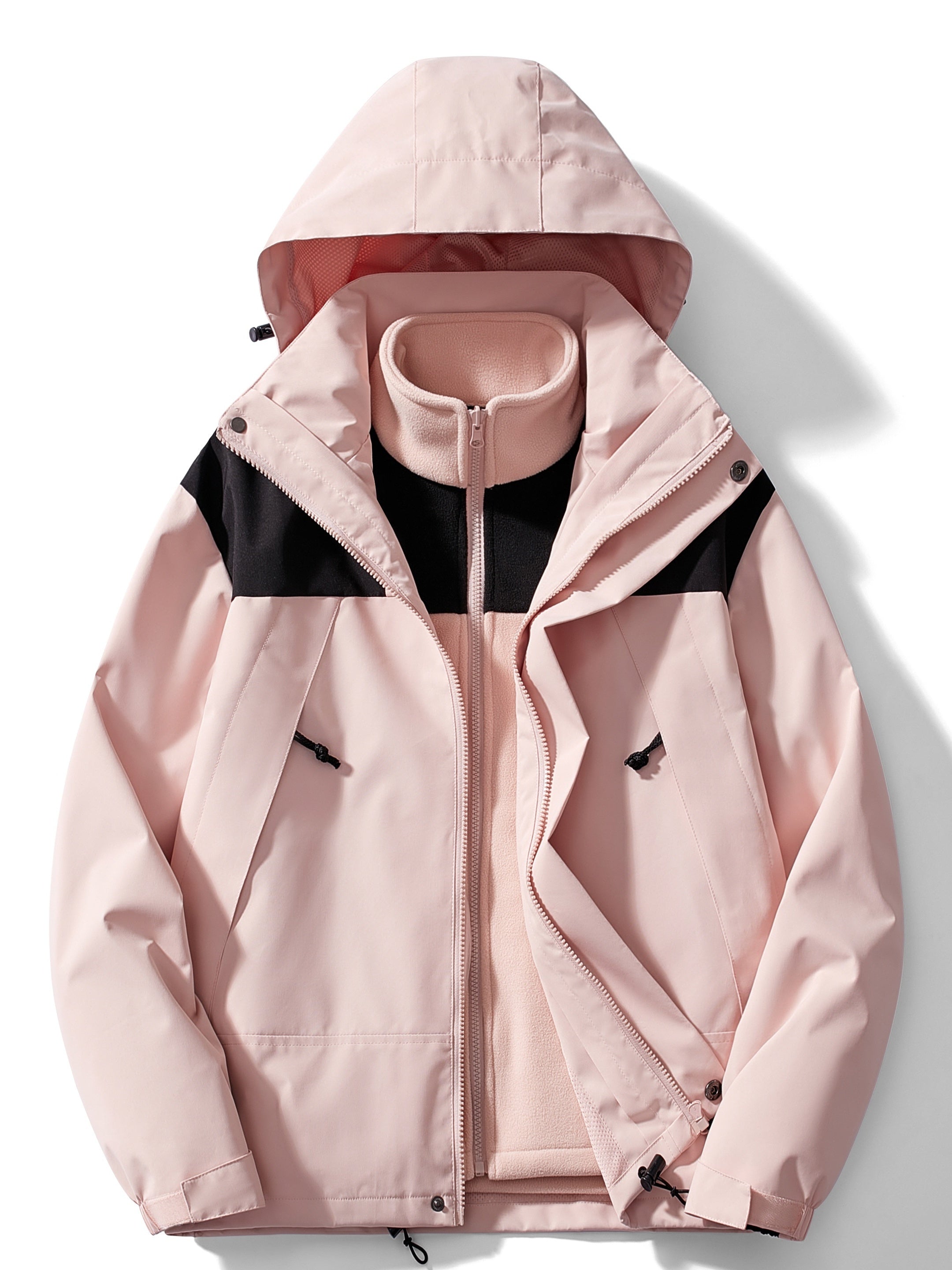 Men's Winter Outdoor Jacket with Hood | 3in1