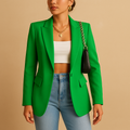 Fitted Slim Cut Tailored Blazer Jacket for Women | Office and Evening Wear