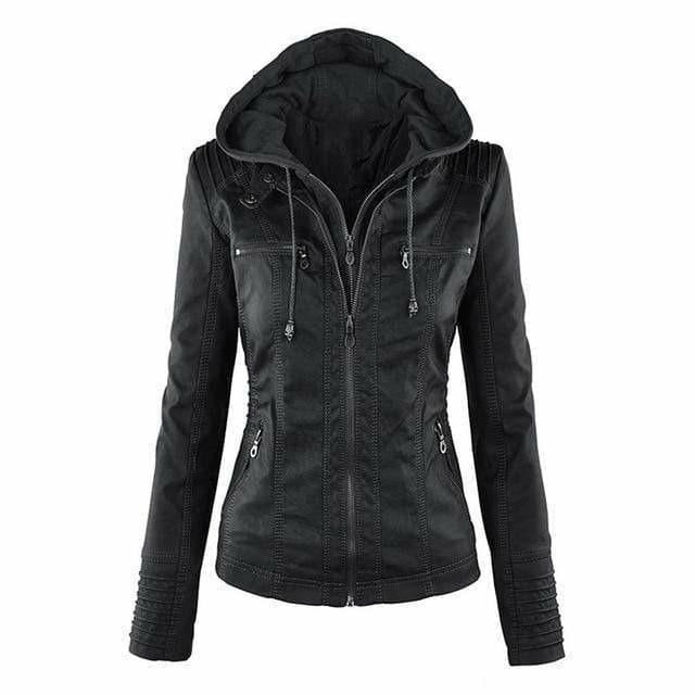 Warm Women's Jacket with Hood | Stylish Clothing, Modern Cut