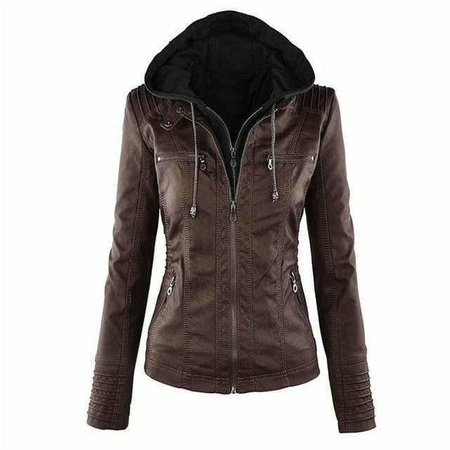 Warm Women's Jacket with Hood | Stylish Clothing, Modern Cut