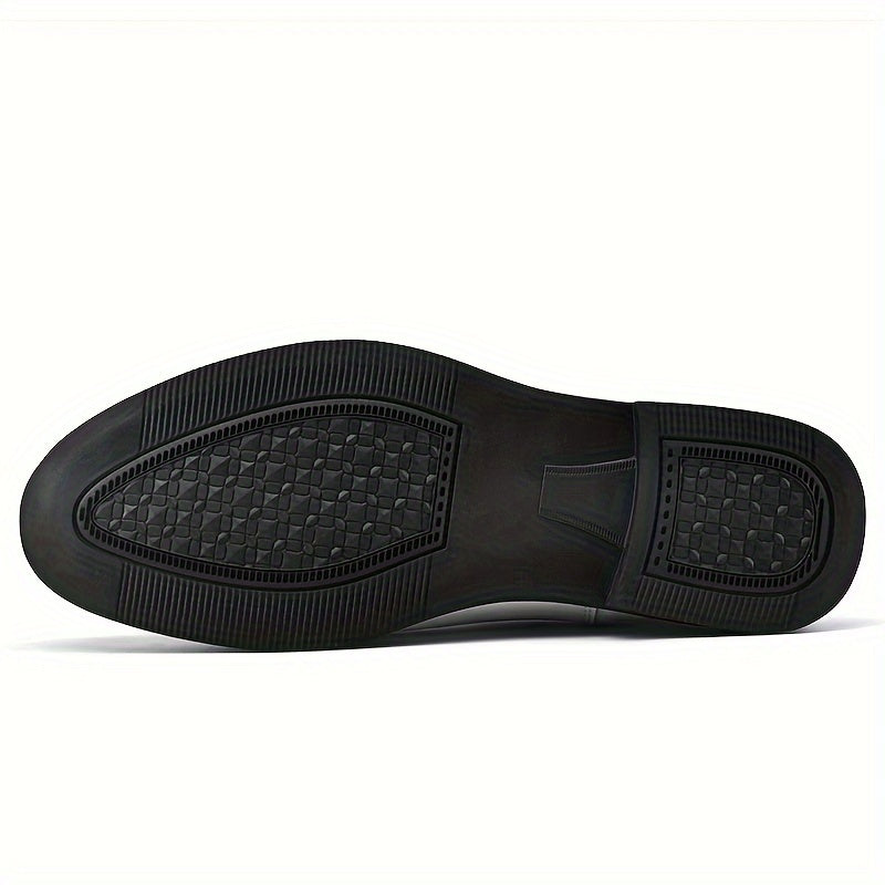 Plush Lined Side Zip Ankle Boots for Men | Cushioned Sole Winter Footwear