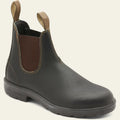 Waterproof Vegan Leather Slip On Chelsea Boots for Men | Elastic Side Panels