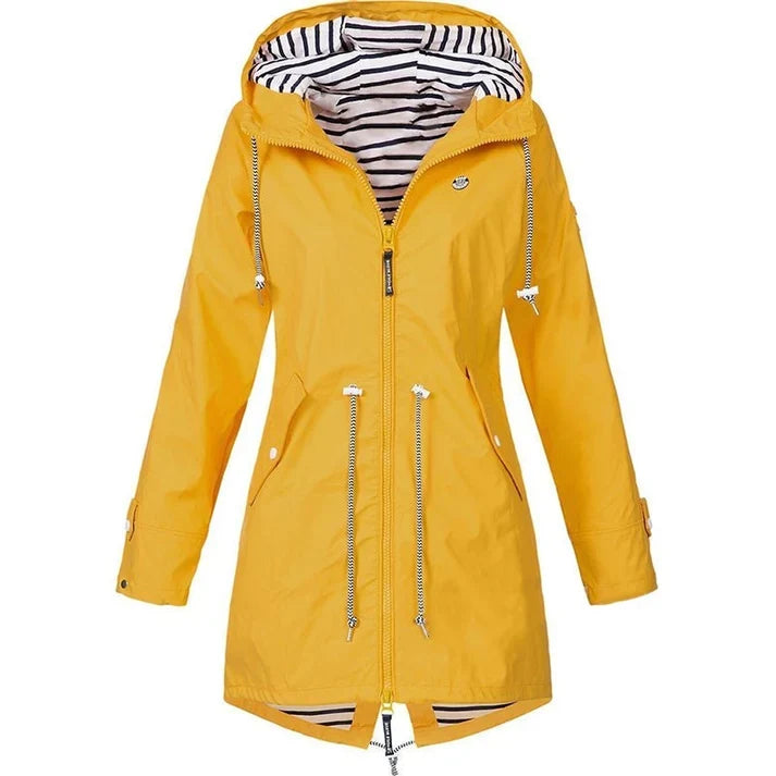 Lightweight Hooded Raincoat for Women | Year Round Wet Weather Outerwear