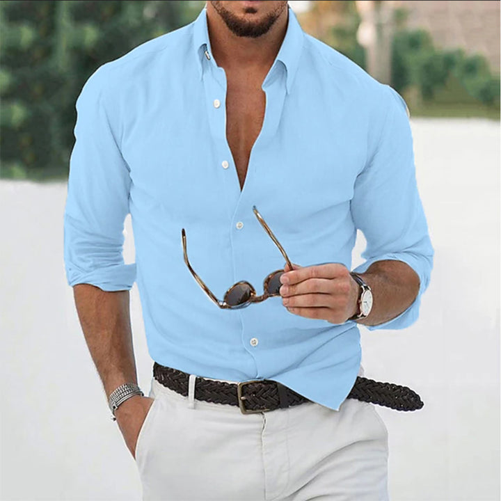 Long Sleeve Formal Casual Shirt for Men