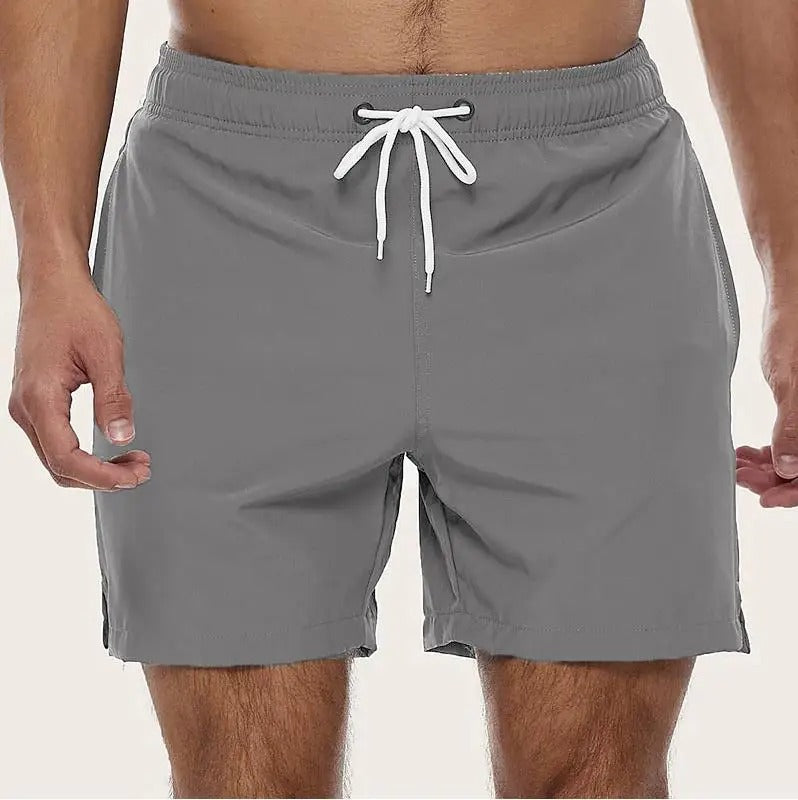 Quick Dry Elasticated Waist Swim Shorts for Men