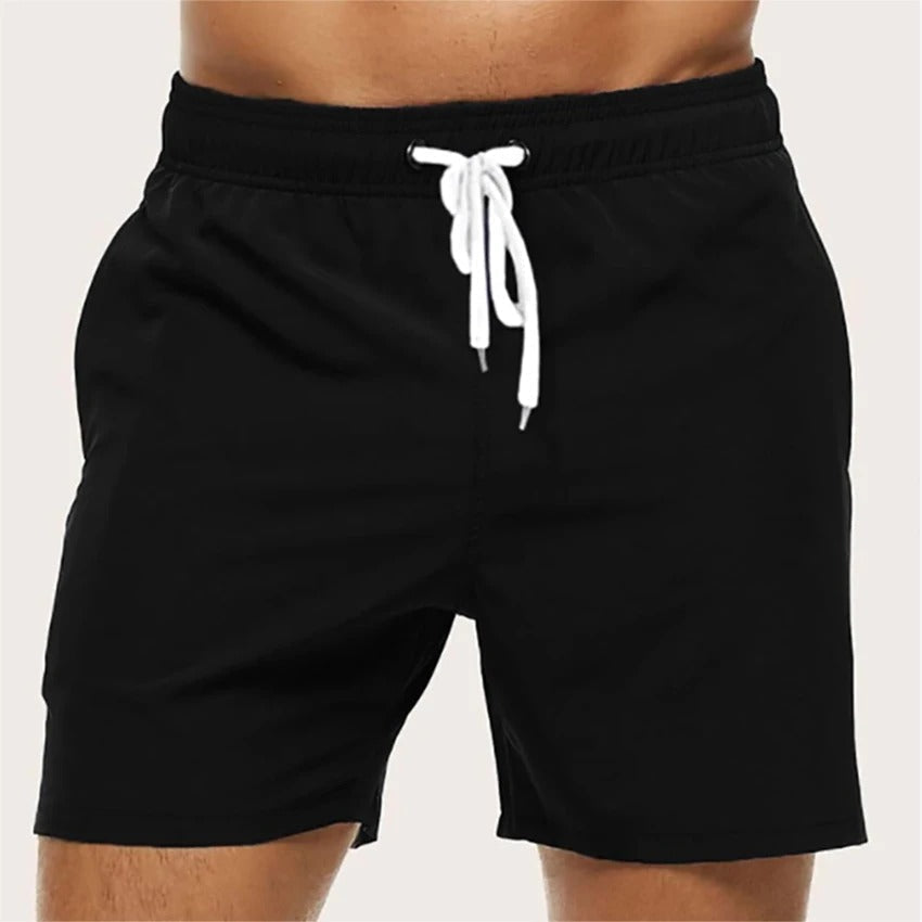 Quick Dry Elasticated Waist Swim Shorts for Men