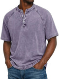 Short Sleeve Button Up Shirt for Men