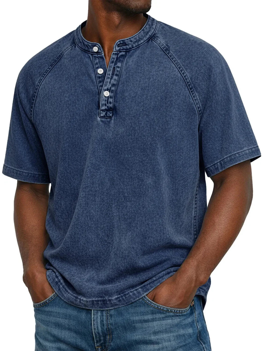 Short Sleeve Button Up Shirt for Men