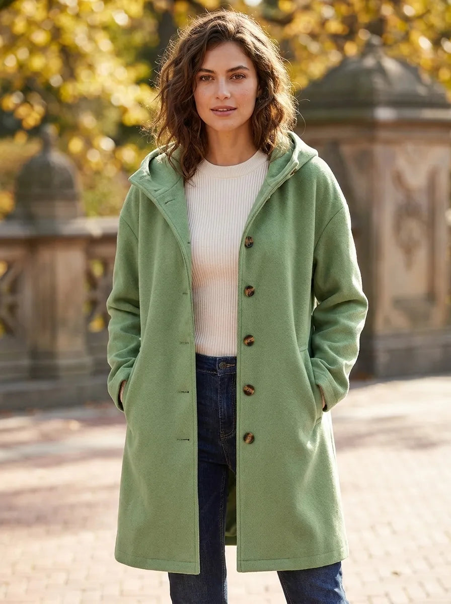 Plush Fleece Long Sleeve Casual Jacket for Women | Regular Fit Machine Washable