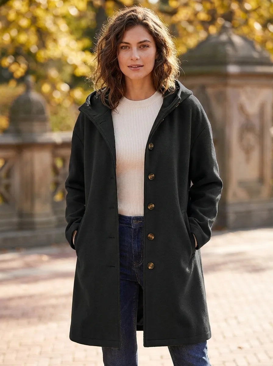 Plush Fleece Long Sleeve Casual Jacket for Women | Regular Fit Machine Washable