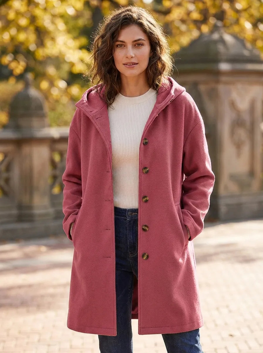 Plush Fleece Long Sleeve Casual Jacket for Women | Regular Fit Machine Washable