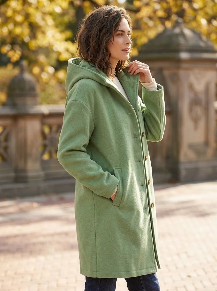 Plush Fleece Long Sleeve Casual Jacket for Women | Regular Fit Machine Washable