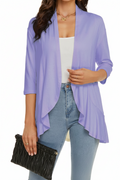 Lightweight Open Front Cover Up for Women | Summer Layering Cardigan