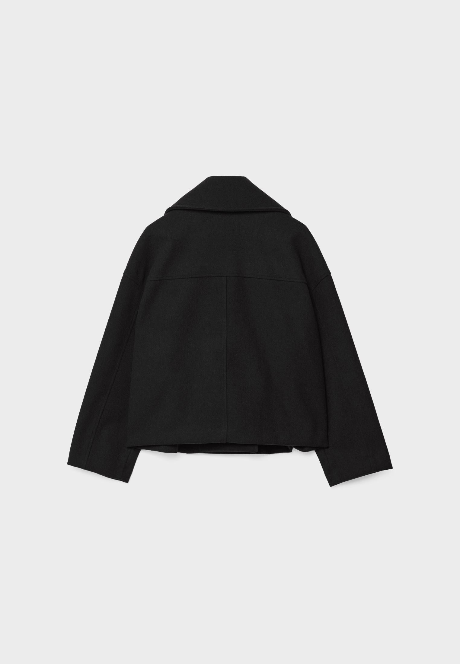 Women's Coat | Short Double-Breasted Cut