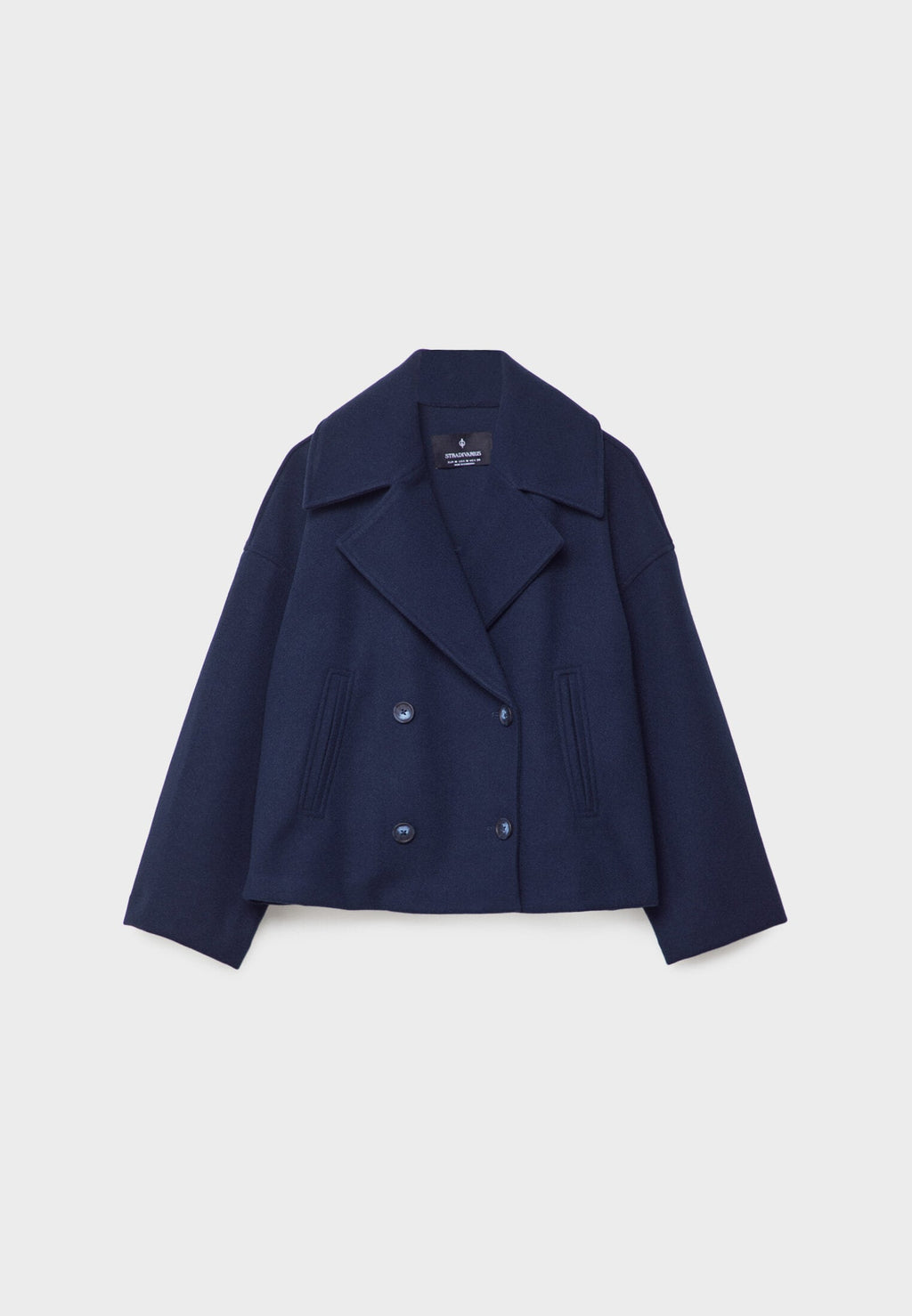 Women's Coat | Short Double-Breasted Cut