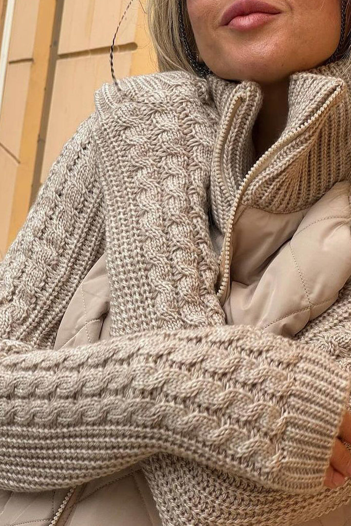 Gerda™ Autumn Knitted Jacket