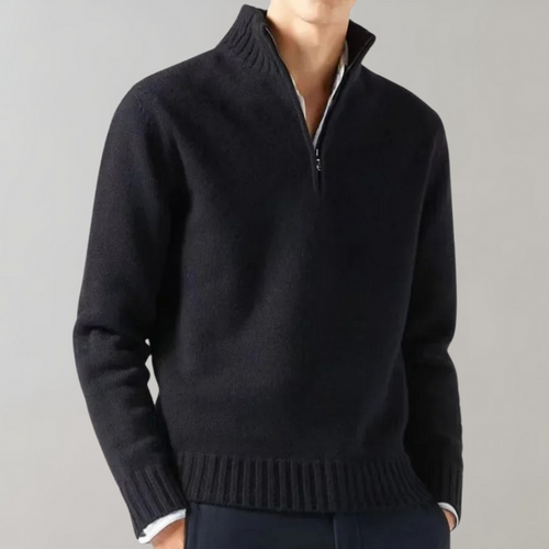 Adam™ Elegant Half Zip Sweater