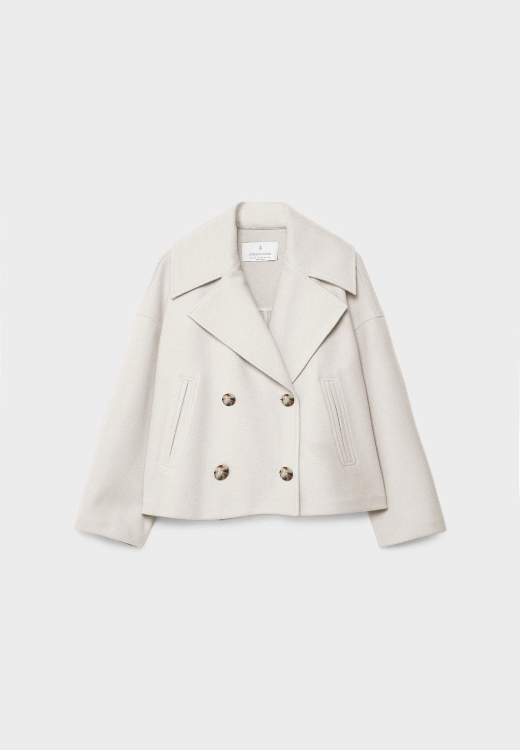 Women's Coat | Short Double-Breasted Cut