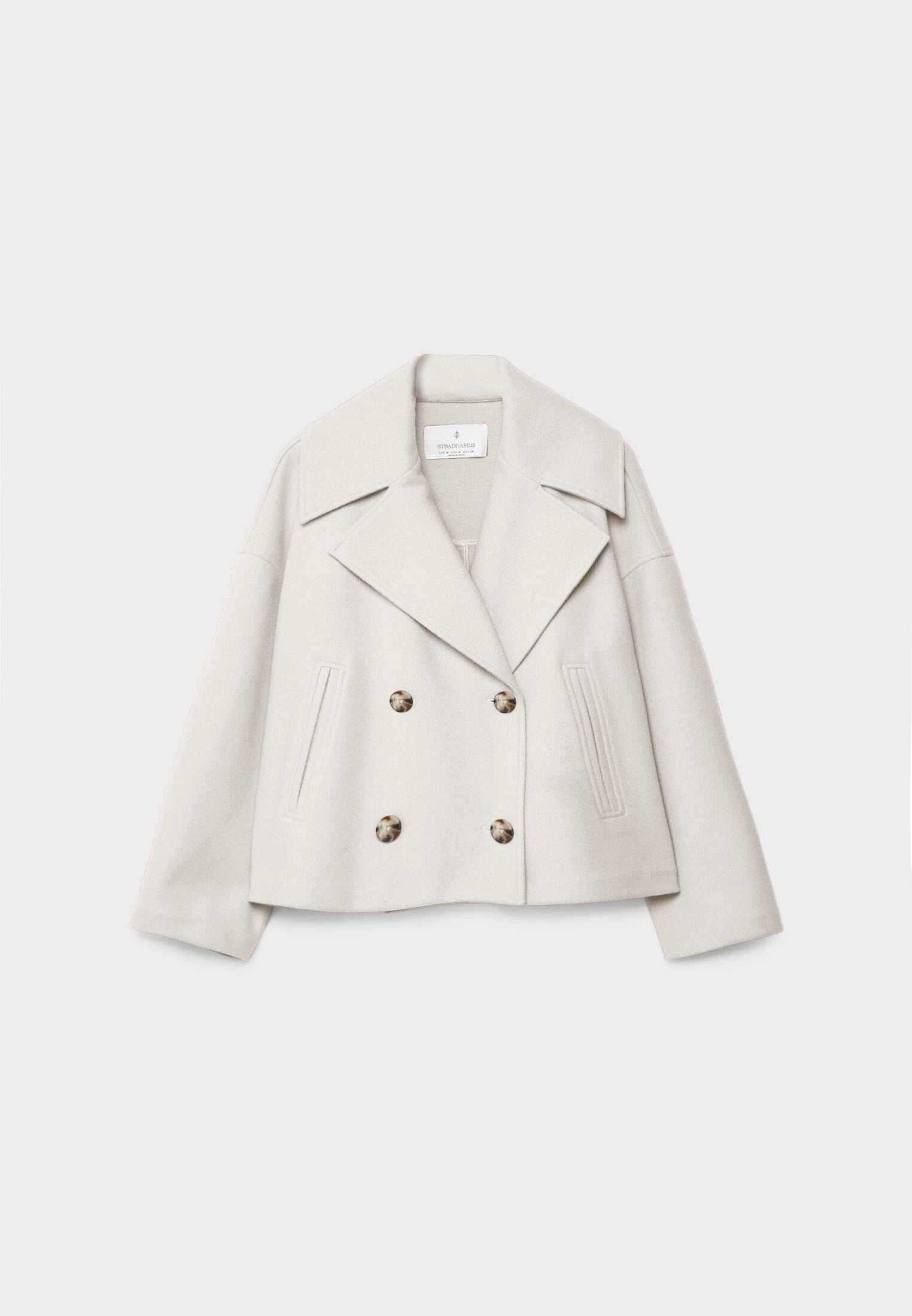 Women's Coat | Short Double-Breasted Cut