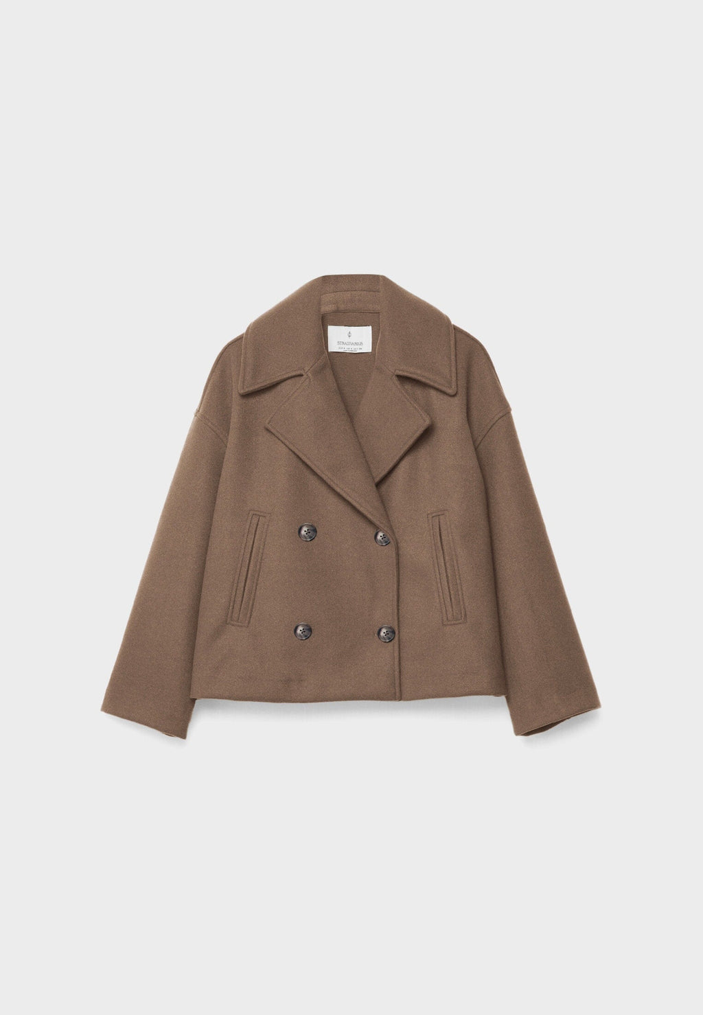 Women's Coat | Short Double-Breasted Cut