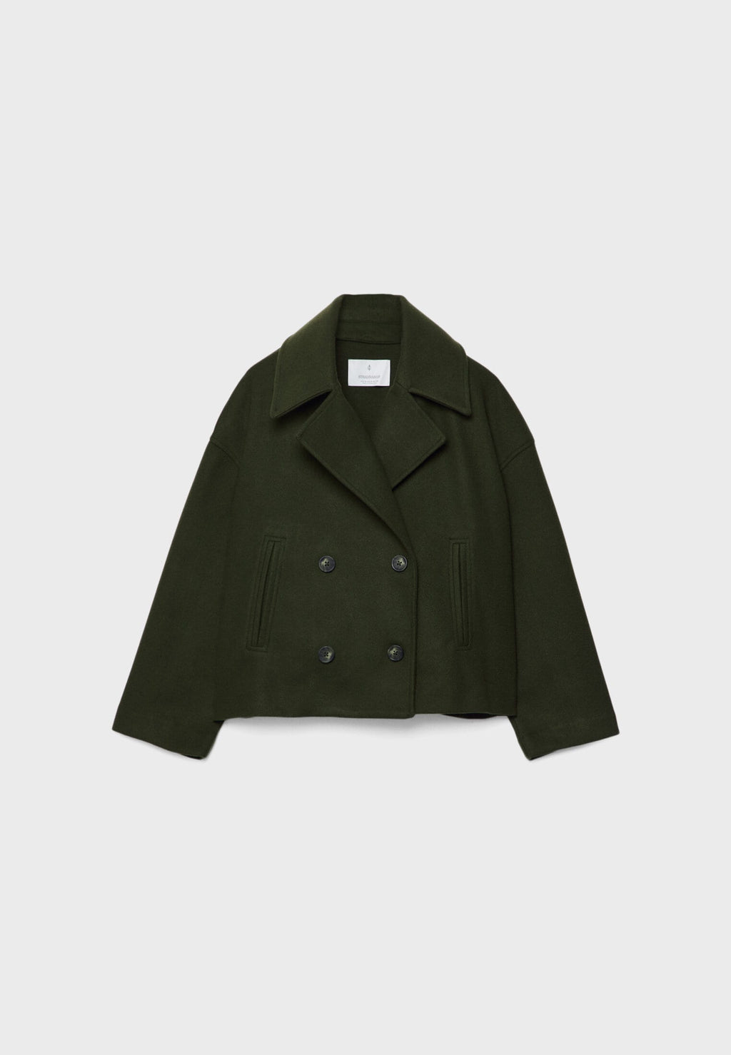 Women's Coat | Short Double-Breasted Cut