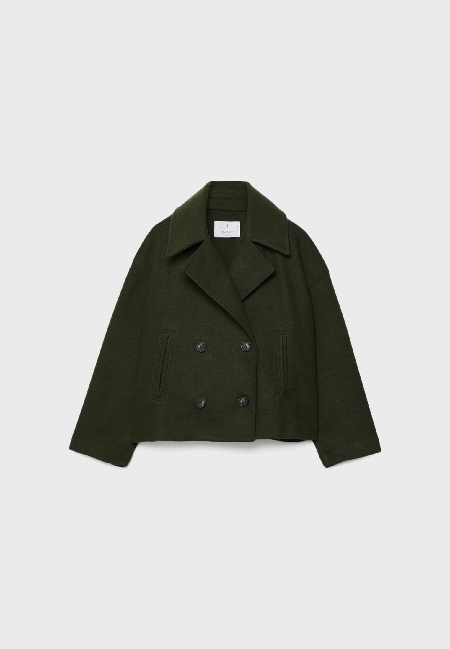 Women's Coat | Short Double-Breasted Cut