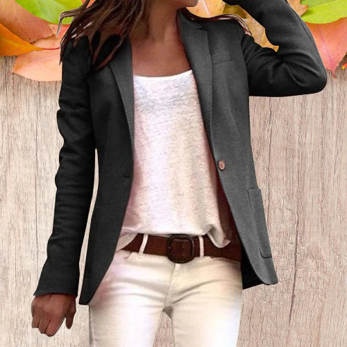 Women's Blazer | Fitted Cut Long Sleeve