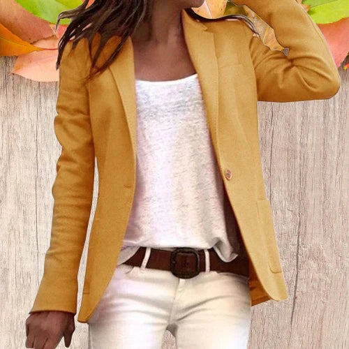 Women's Blazer | Fitted Cut Long Sleeve