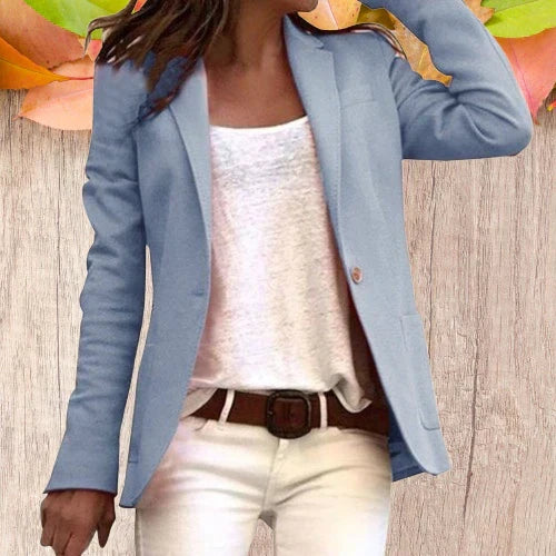 Women's Blazer | Fitted Cut Long Sleeve