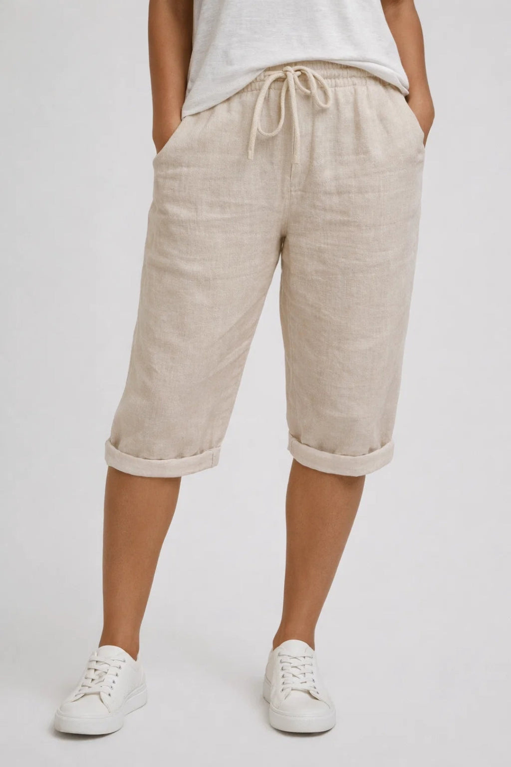 Wide Leg Elasticated Waist Shorts for Women | Summer Casual