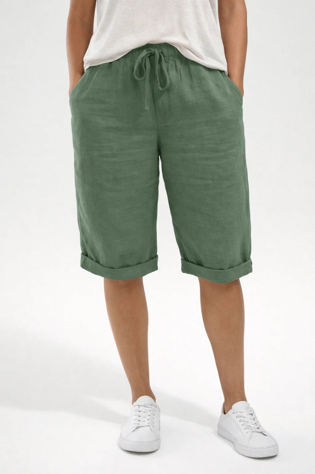 Wide Leg Elasticated Waist Shorts for Women | Summer Casual