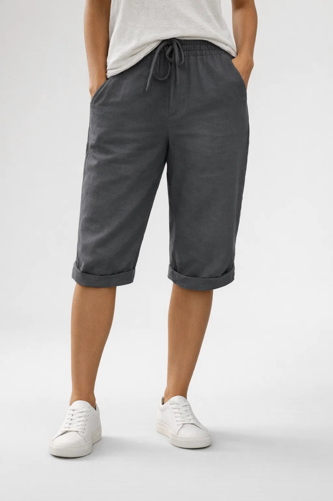 Wide Leg Elasticated Waist Shorts for Women | Summer Casual