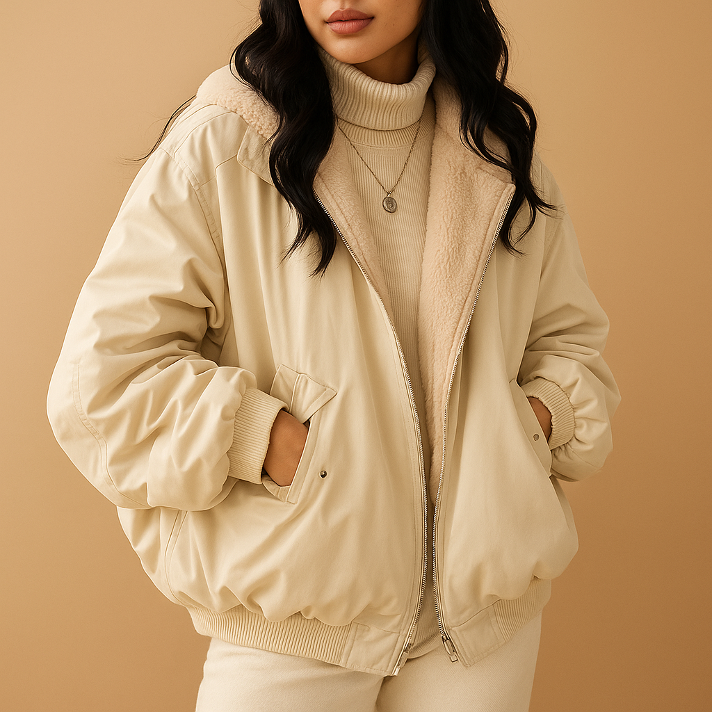 Women's Short Winter Jacket | Warm Comfortable Cut