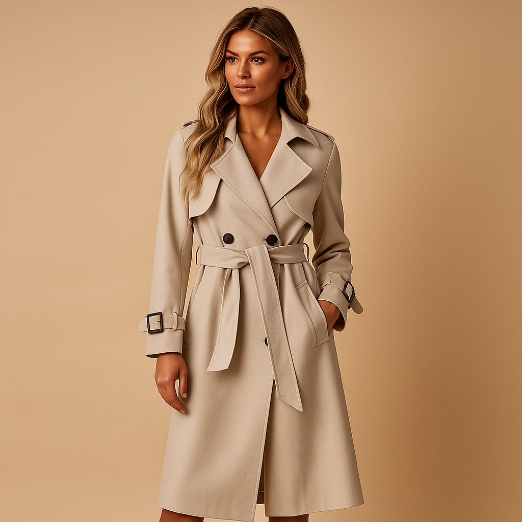 Women's Coat | Elegant Fitted Winter Style