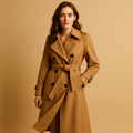Women's Coat | Elegant Fitted Winter Style