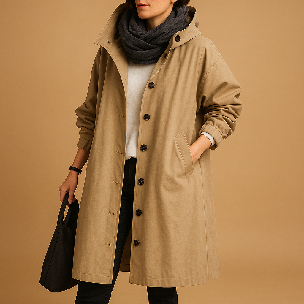 Women's Raincoat | Long Waterproof Cut