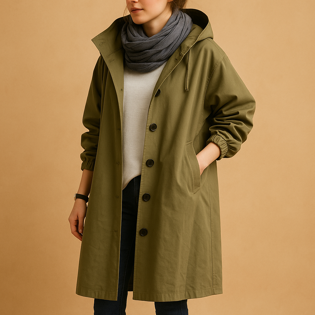 Women's Raincoat | Long Waterproof Cut