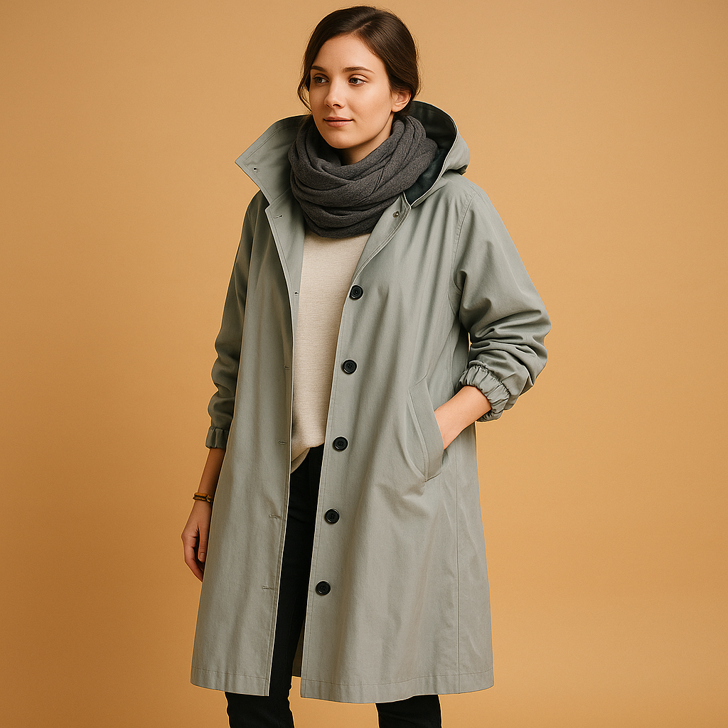 Women's Raincoat | Long Waterproof Cut